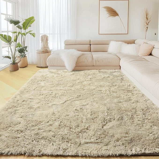 PAGISOFE Fluffy Large Living Room 5x7 Area Rugs, Fuzzy Shag Shaggy Rug Soft - Image 7