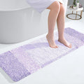 OLANLY Bathroom Runner Rugs Mat 47x17, Extra Soft Absorbent Microfiber Bath Rug by OLANLY