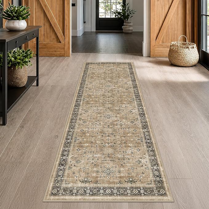 Earthy Tone Washable Long Runners by HazoHaus