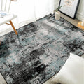 RELEANY Washable Area Rugs 4'x6' Non-Slip Modern Abstract Soft by RELEANY