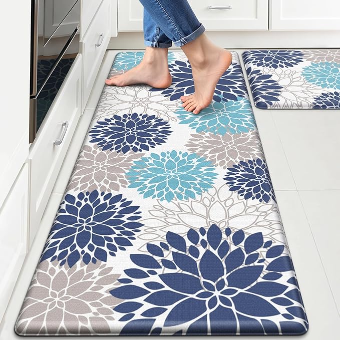 StepLively Kitchen Mats, Cushioned Anti Fatigue Kitchen Mats by StepLively