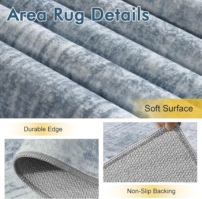 9x12 Ft Extra Large Washable Area Rugs - Image 6