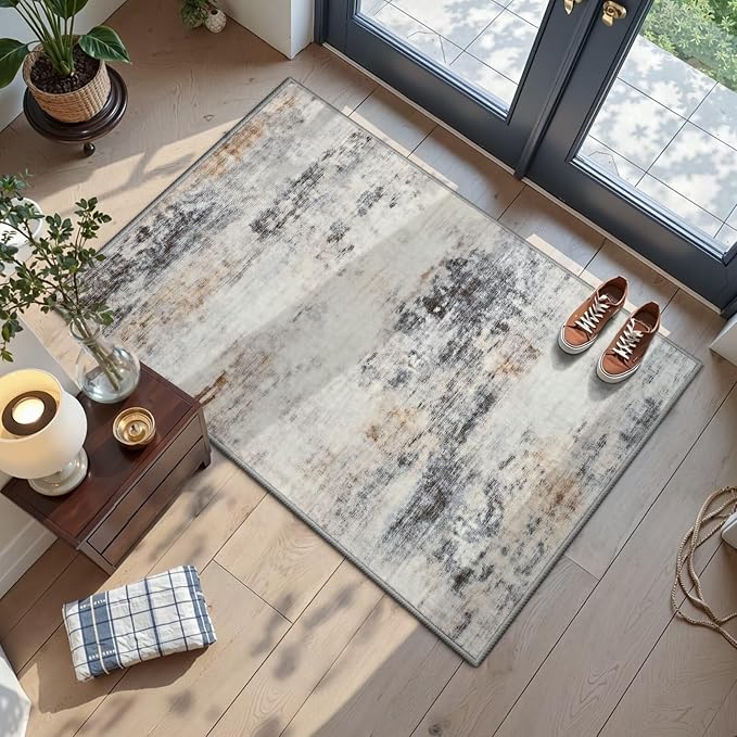 Toneed Entryway Rug 2x3 Door Mat by Toneed