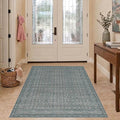 Rugxara 3x5 Washable Entryway Rug, Non Slip Boho Runner Rugs by Rugxara