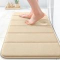 OLANLY Memory Foam Bath Mat 24x16, Super Soft Absorbent Bathroom Rugs, Quick Dry by OLANLY