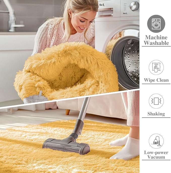 OLANLY 5x7 Machine Washable Large Area Rugs - Image 2