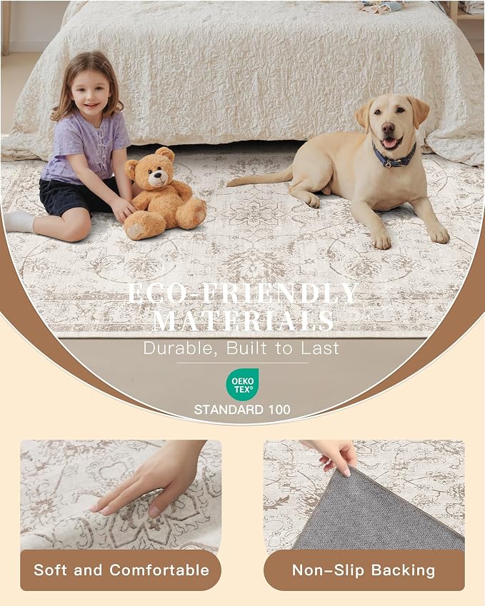 Madane Rug Runner for Hallways 2.5x8, Washable Kitchen Runner Rugs - Image 5