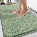 OLANLY Bathroom Rugs 34x21, Extra Soft Absorbent Chenille Bath Rugs, Rubber by OLANLY