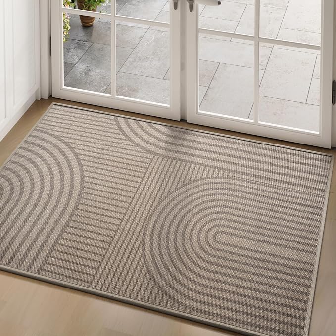 Front Door Mat 36'x59'', Absorbent Dirt Resist Washable Non Slip Low-Profile - Image 8