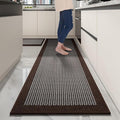 PADOOR Non Slip Kitchen Rugs Sets of 2 by PADOOR