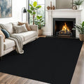 EARTHALL Washable Area Rugs 5x7 Ft Non Slip Living Room Rugs Cotton Rubber by EARTHALL