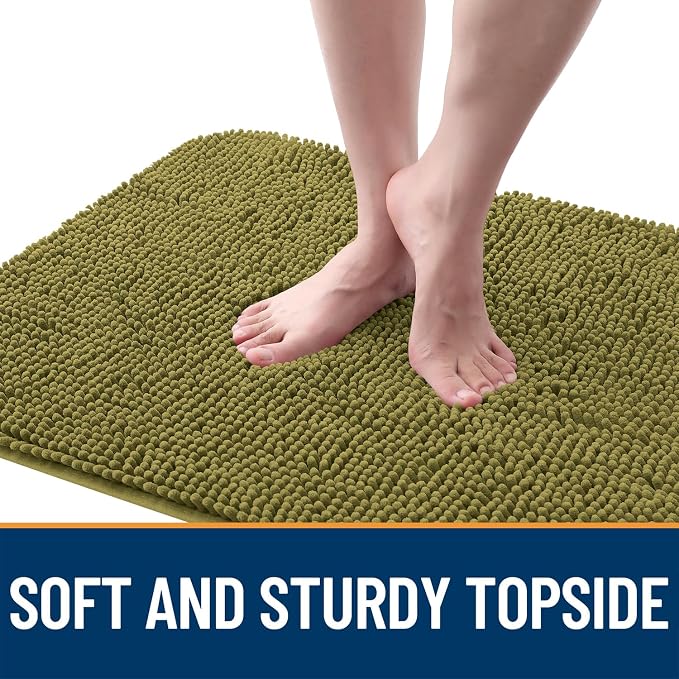 OLANLY Dog Door Mat for Muddy Paws 59x24, Absorbs Moisture and Dirt, Absorbent - Image 4