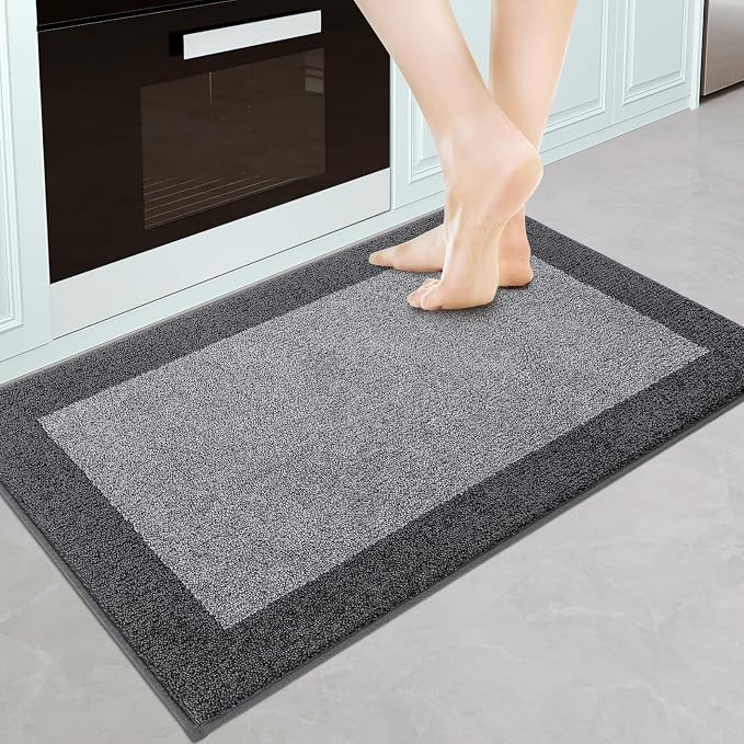 Machine Washable Kitchen Rug 24" x 36", Non Slip Kitchen Mat by Unknown