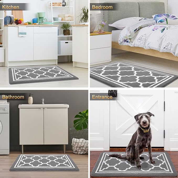 Buganda Long Indoor Door Mat, Dirt-Resistant and Absorbent Doormat, Low Profile - Image 6