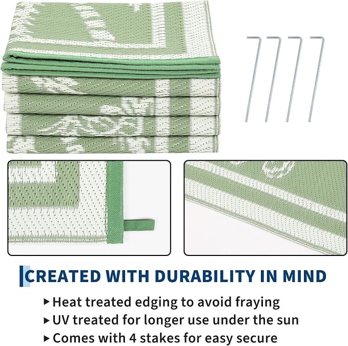 Garvee Outdoor Rug 5x8 Waterproof - Image 5