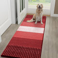 Kitinjoy Indoor Outdoor Door Mat, 59x20 Non-Slip Absorbent Dirt Trapper by Kitinjoy