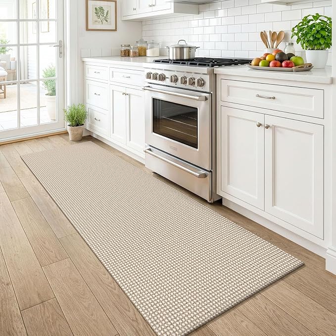 KOZYFLY Runners for Hallways 2x6 ft Washable Kitchen Runner Non Slip Rubber - Image 3