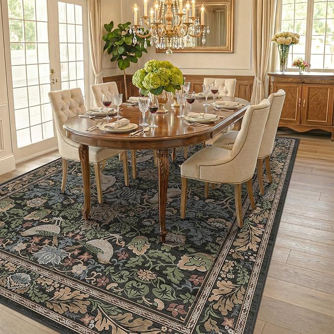Washable Living Room Rug 6x8 - Image 3