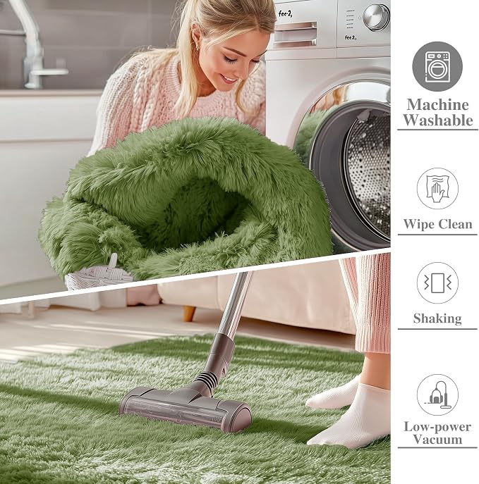 OLANLY 2x5 Machine Washable Runner Rugs - Image 2