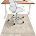 36"x48" Office Chair Mat for Hardwood Tile Floor, Under Desk Carpet Protector by BESBLEE