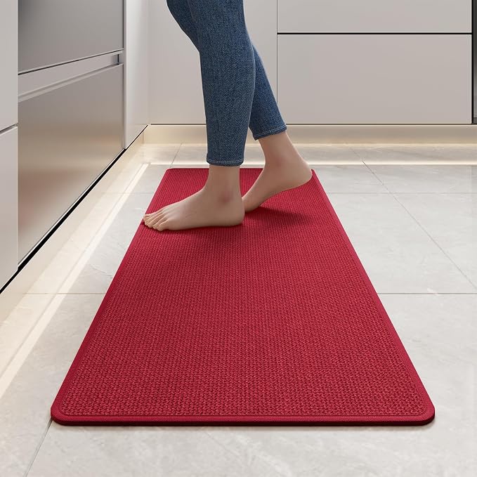 YDKGL Kitchen Mats for Floor, Super Absorbent Kitchen Rugs Non Slip Washable by YDKGL