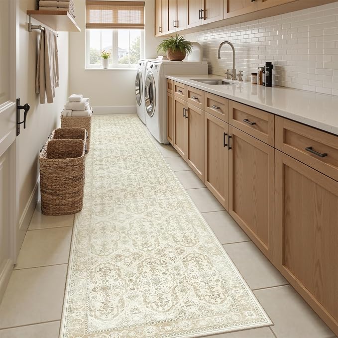 Soalmost Runner Rug 2x12 Washable Non-Slip Hallway Runner Rugs - Image 4