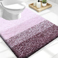 OLANLY Luxury Toilet Rugs U-Shaped 24x20, Extra Soft and Absorbent Microfiber by OLANLY