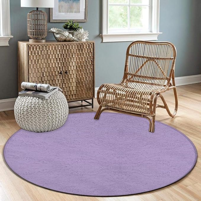 Large Round Area Rug Home Decor Modern Bathroom Rug Kitchen Office Circle Rug - Image 3