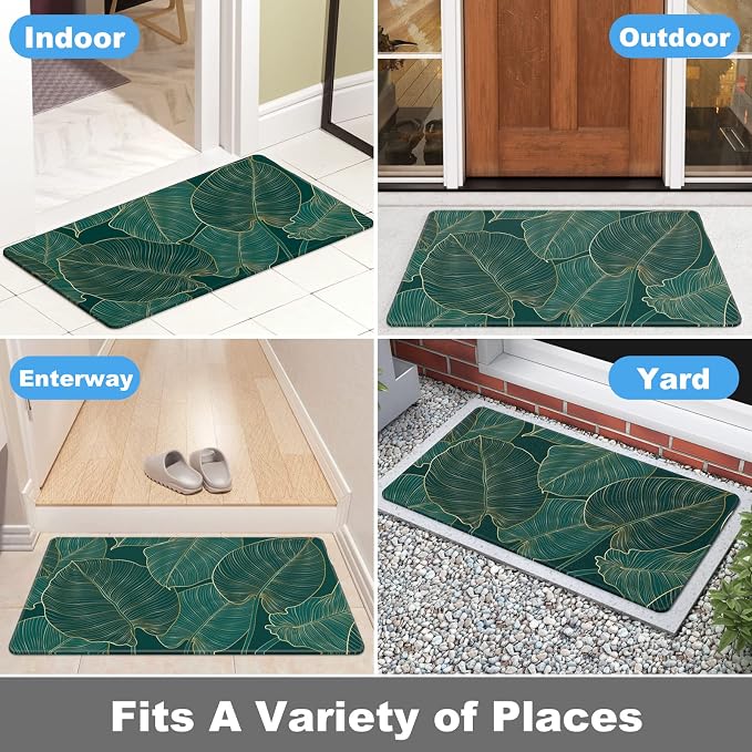 Rnivvi Front Door Mat, Heavy Duty Low Profile Anti-Slip Entryway Rug - Image 7