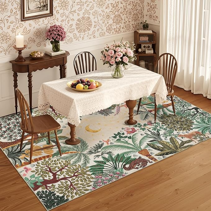GarveeHome 4x6 Washable Nursery Rug - Image 3