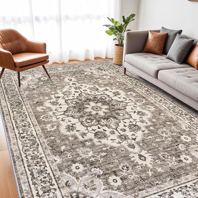 TOPRUUG Washable Oriental Area Rug by TOPRUUG