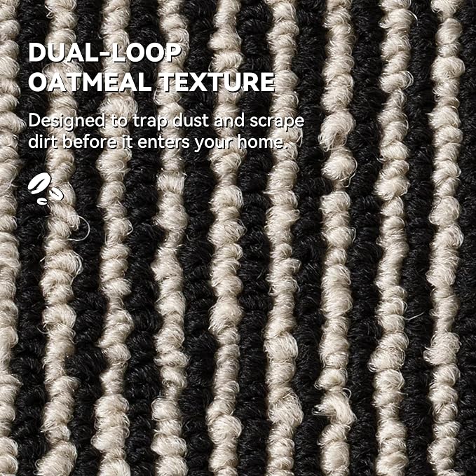 GRANNY SAYS Door Mat, Dirt Absorb Front Door Mat Outside Entrance, Low Profile - Image 4
