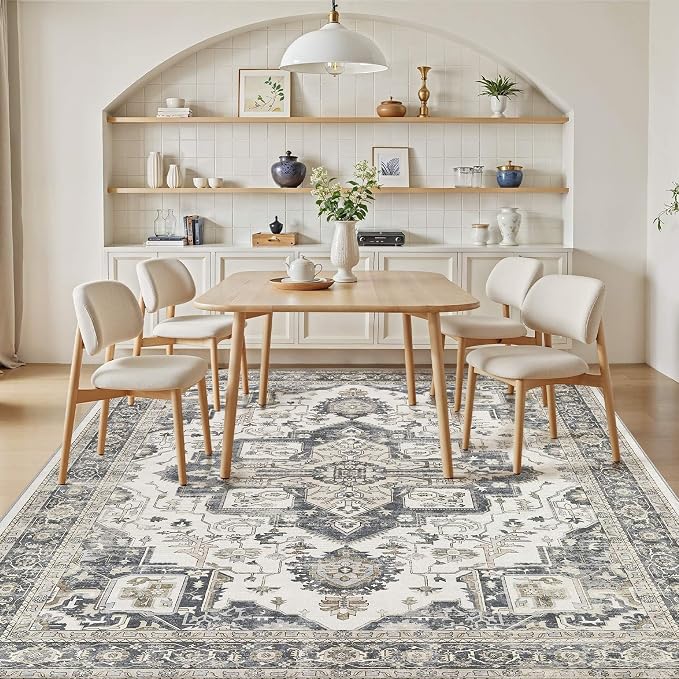 Washable 8x10 Area Rug for Living Room - Image 8