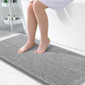 OLANLY Large Bathroom Rugs 50x30, Extra Soft Absorbent Chenille Bath Rugs by OLANLY