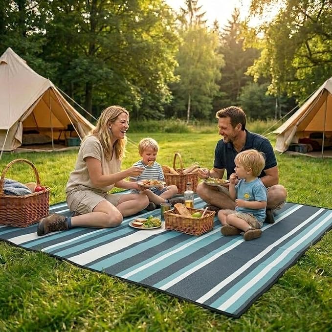 Outdoor Patio Rug Camping Essentials - Image 3