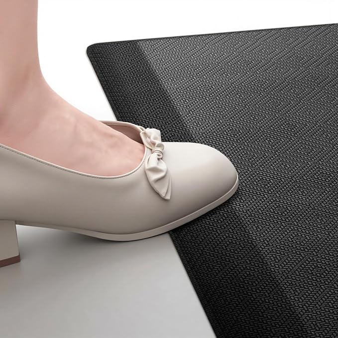 Mattitude 4/5 Inch Thick Kitchen Mat Cushioned Anti-Fatigue Floor Mat Water - Image 5