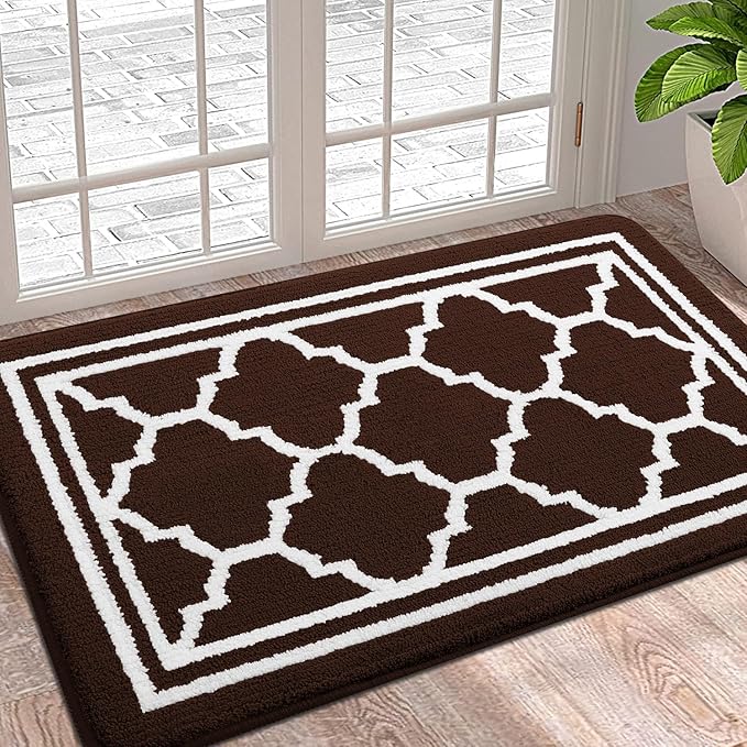 Buganda Indoor Door Mat, Dirt-Resistant and Absorbent Doormat, Low Profile by Buganda