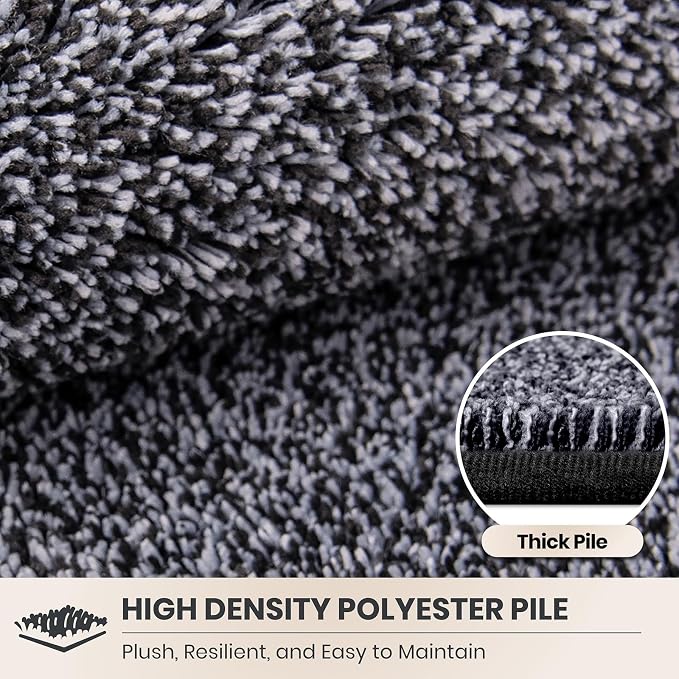 PURRUGS Dirt Trapping Door Mat 24" x 59", Non-Slip Machine Washable Entryway Rug - Image 4