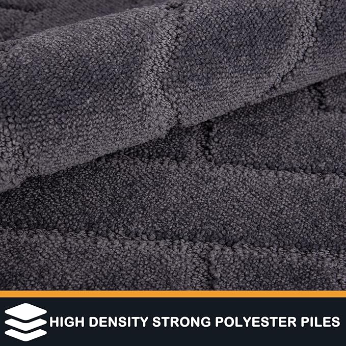 PURRUGS Easy Care Area Rug 4ft x 6ft, Non-Slip Machine Washable Entry Rug - Image 5