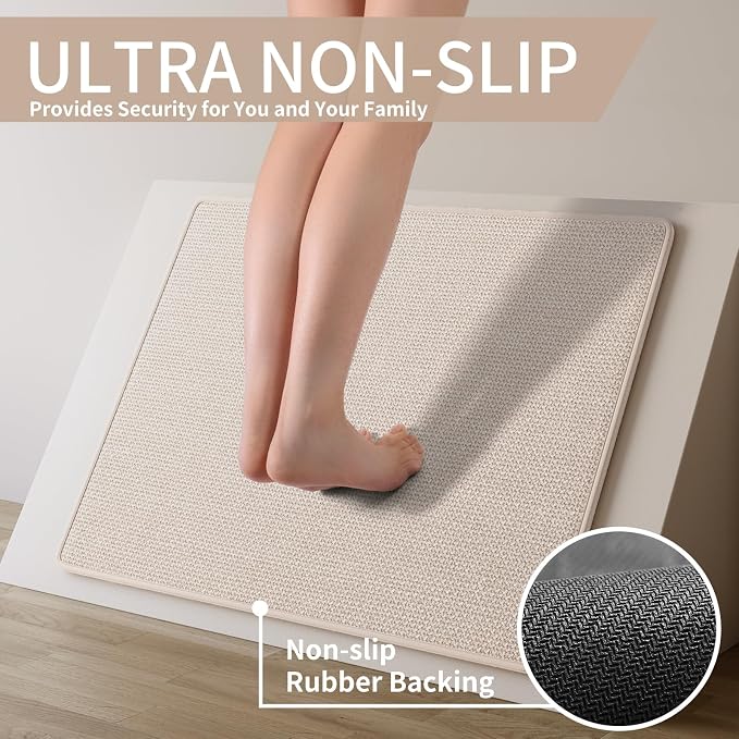 YDKGL Kitchen Mats for Floor, Super Absorbent Kitchen Rugs Non Slip Washable - Image 3