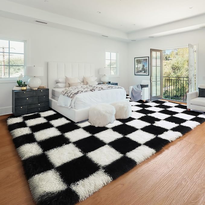 KICMOR Rugs for Living Room 7x10 Area Rug, Indoor Soft Plush Big Rug for Kids - Image 7