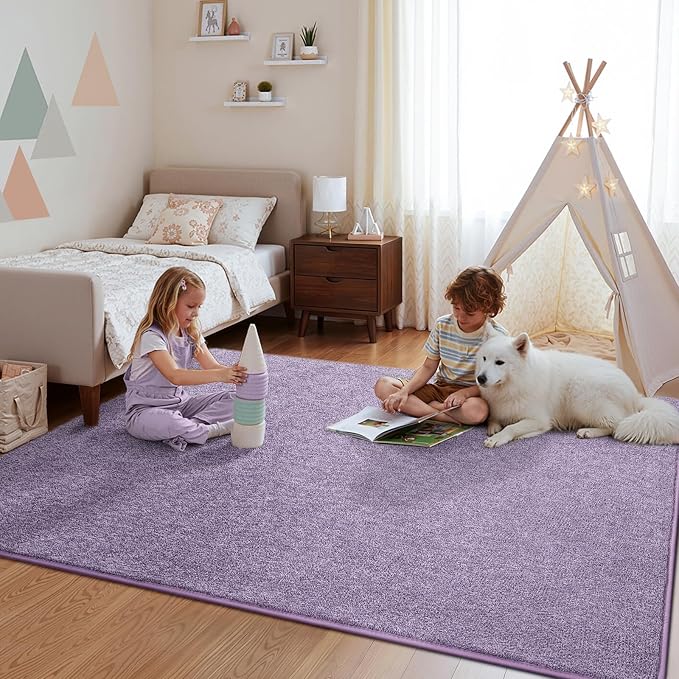 Pettop 4x6 Light Purple Area Rugs - Image 6
