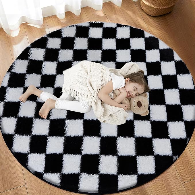 TOOHUB Super Soft Rug, Round Rug - Image 2