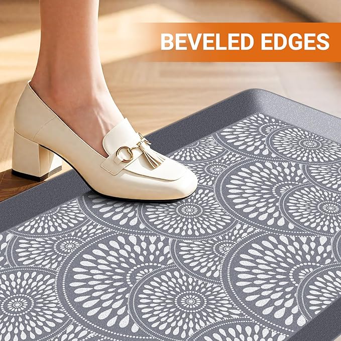 Mattitude 4/5 Inch Kitchen Mat, 20x36in Heavy Duty Ergonomic Comfort Foam - Image 6