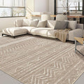 Nakagishi 7x9 Area Rugs Living Room: Washable Boho Large Neutral Soft Farmhouse by NakagishiAreaRug