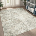 5x8 Area Rugs for Living Room Rug Washable: Abstract Rug for Dining Room by Aelenmu