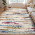 tchdio 6x9 Area Rugs for Living Room, Colorful Modern Abstract Area Rug by Tchdio