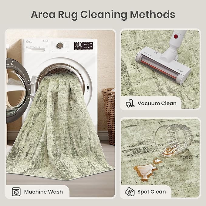 Valenrug Washable Rug 5x7 - Image 5