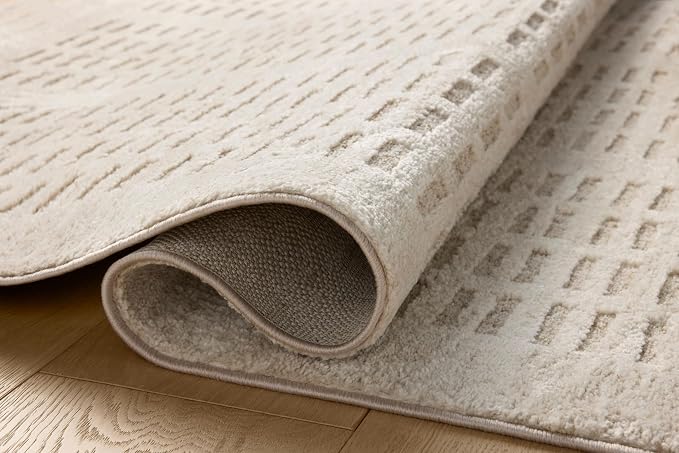 Loloi Amber Lewis Monty Collection MOT-03 Ivory/Beige 9'-2" x 13', .50" Pile - Image 4