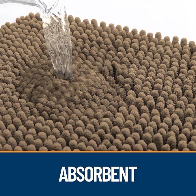 OLANLY Dog Door Mat for Muddy Paws 70x32, Absorbs Moisture and Dirt, Absorbent - Image 3